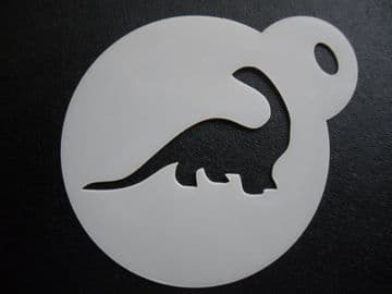 60mm apatosaurus stencil
