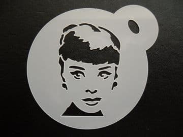 60mm audrey hepburn stencil