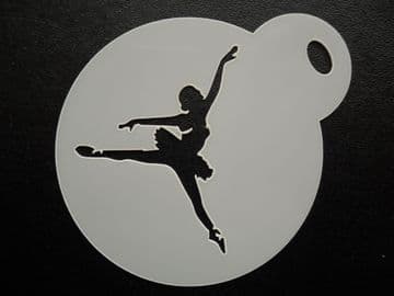 60mm ballerina stencil