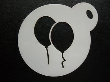 60mm balloons stencil