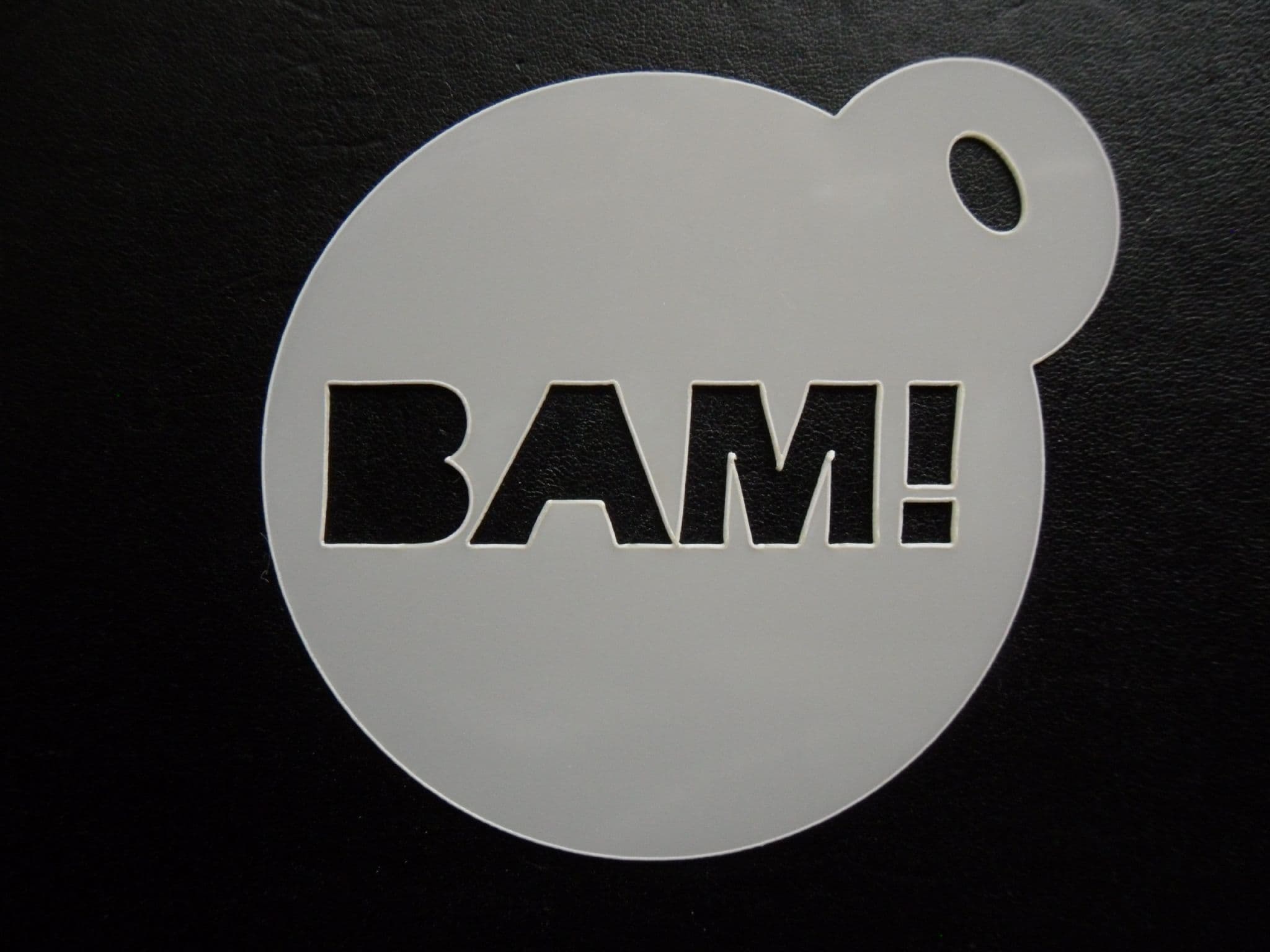 60mm Bam Stencil