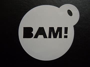 60mm bam! stencil