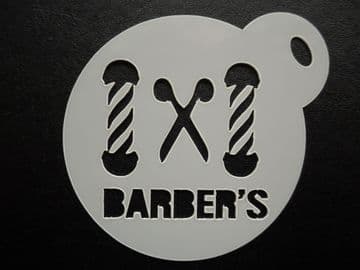 60mm barber's stencil