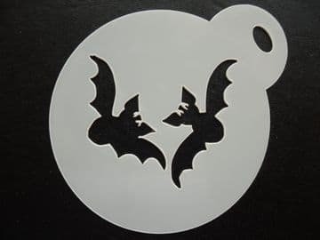 60mm bats stencil