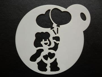60mm bear stencil