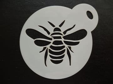60mm bee image stencil
