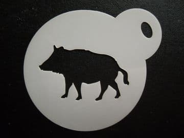 60mm boar stencil