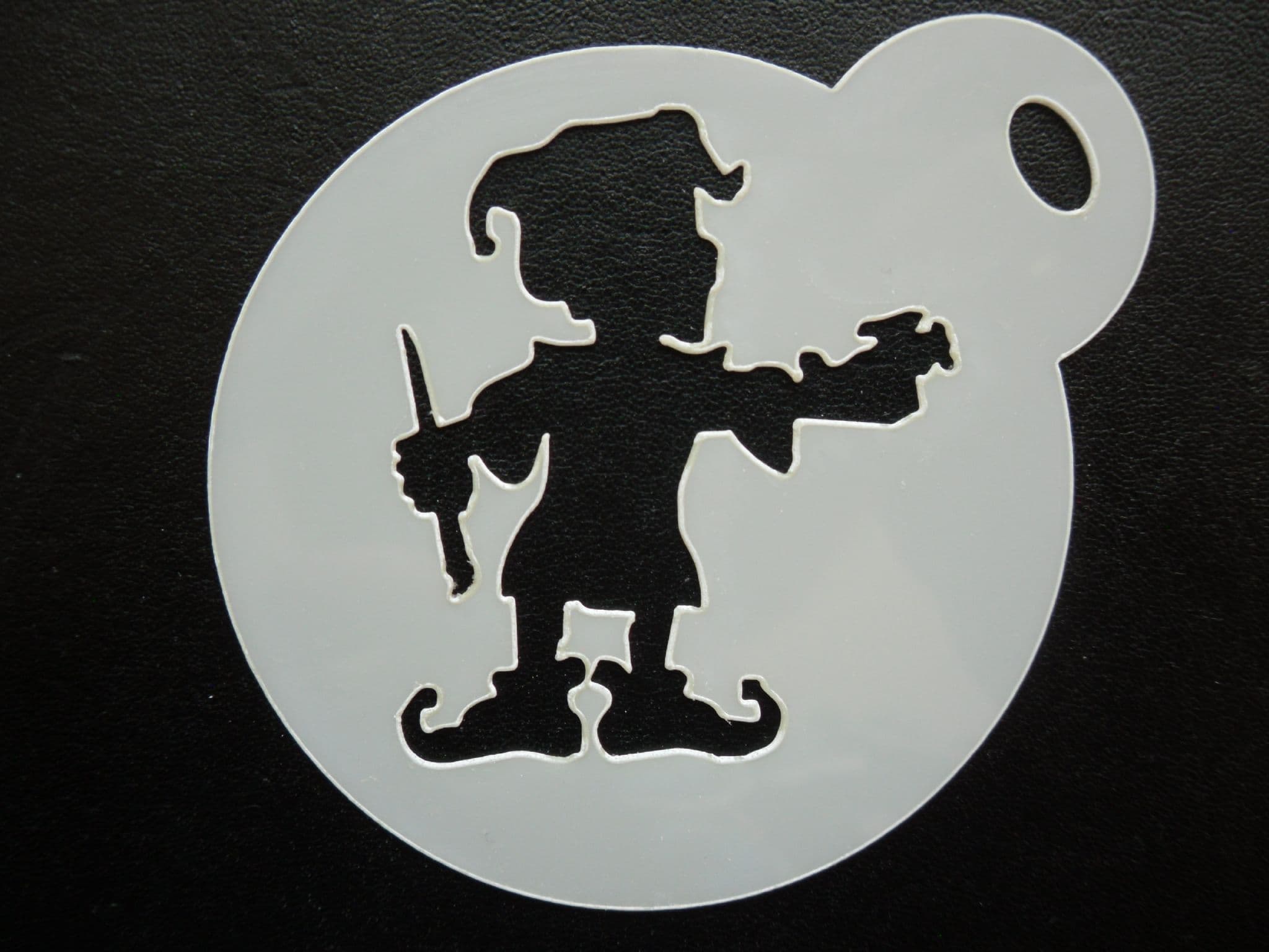 60mm Elf Stencil