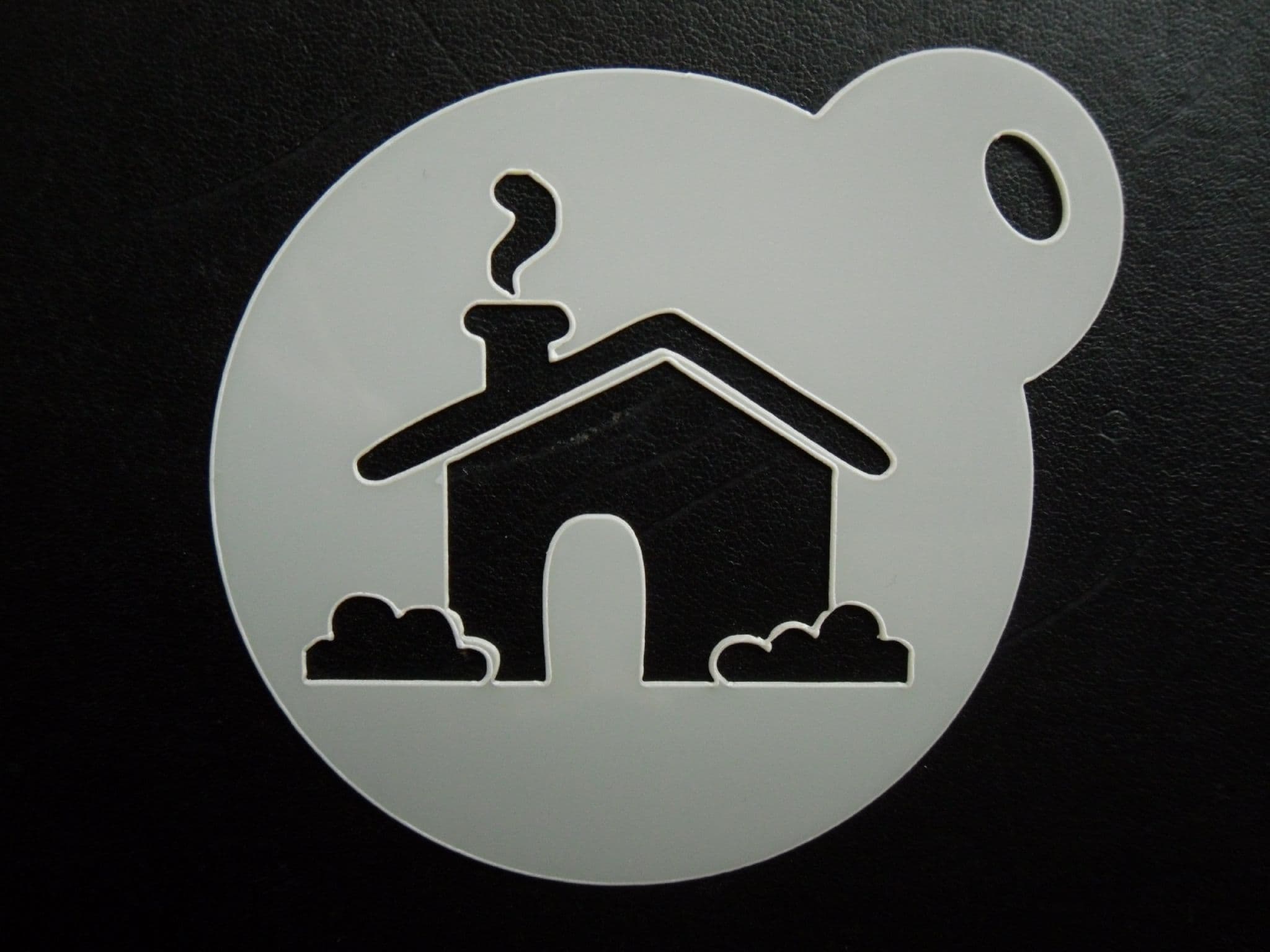 60mm House Stencil