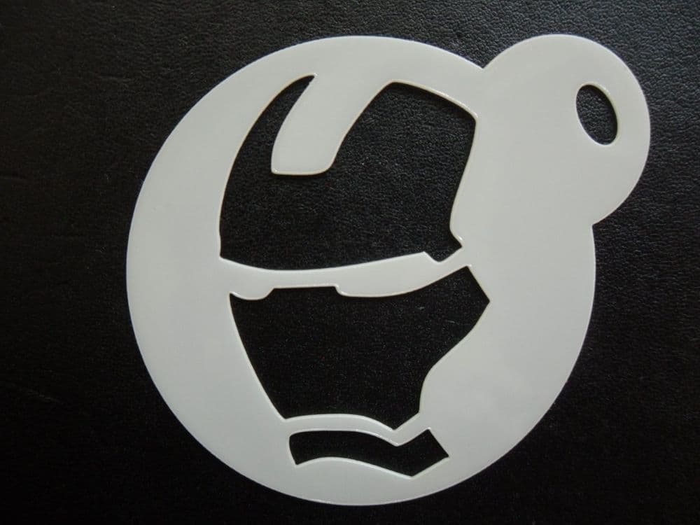 60mm iron mask stencil