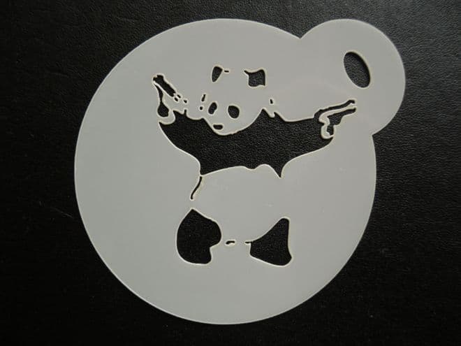 60mm panda stencil