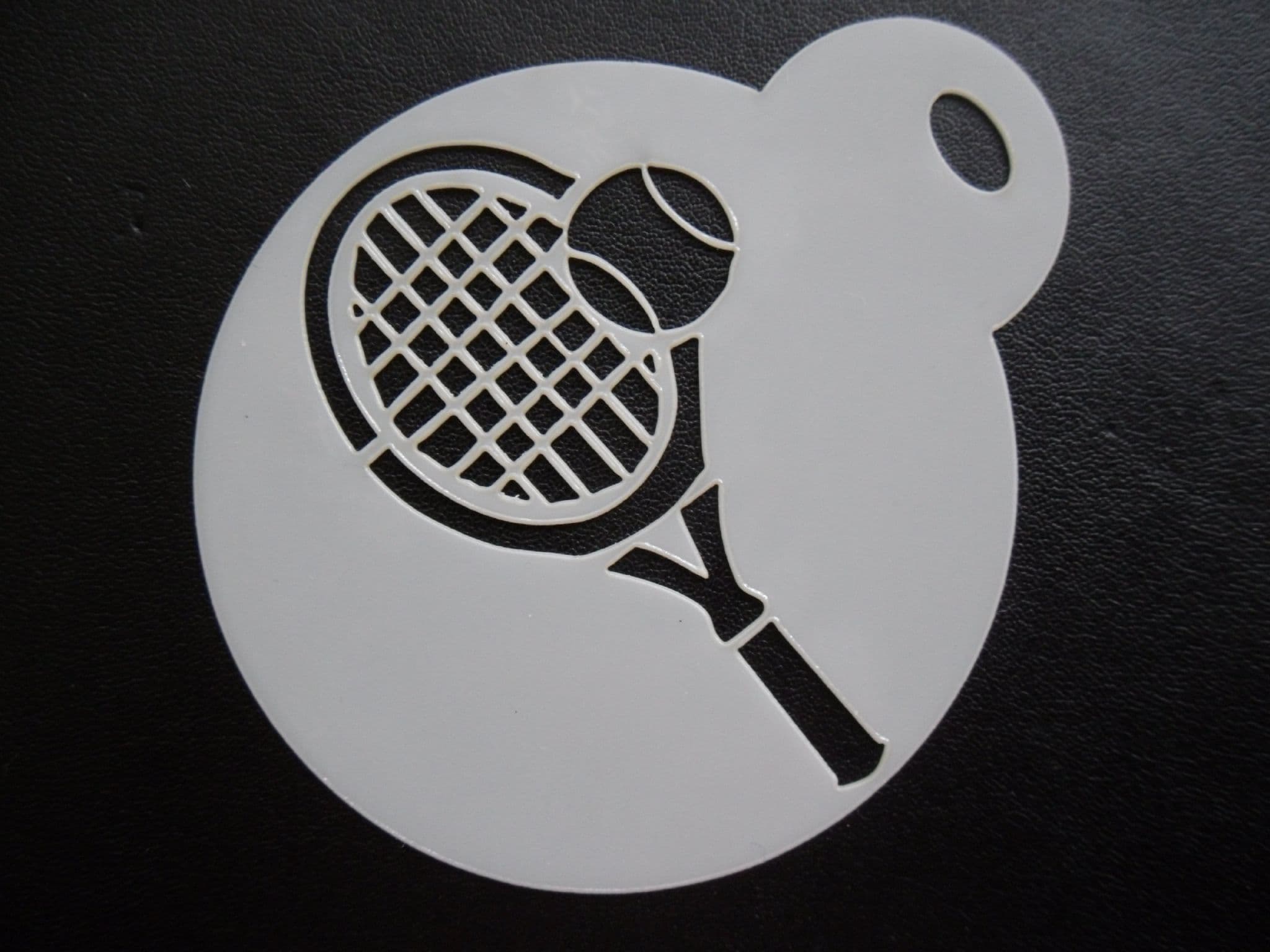 Stencil Racket How To Stencil A Tennis Racquet