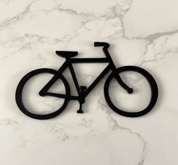 Bike acrylic or wood cake charm