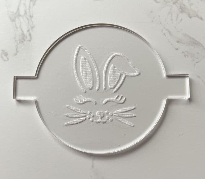 Bunny face debosser