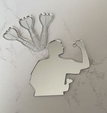 Darts theme charm set