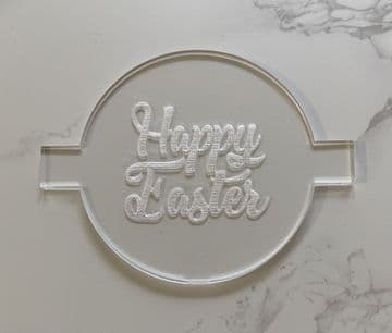 Happy easter debosser