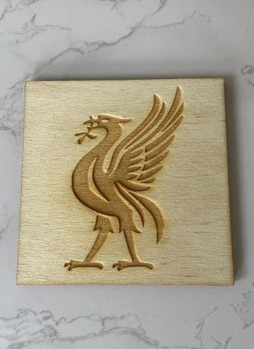 Liver bird coaster