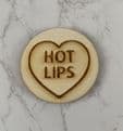 Love heart sweet design wooden fridge magnet