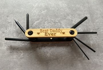 Multi Tool Set personalised wooden