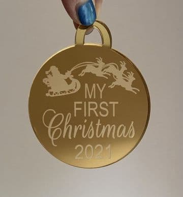 My first christmas bauble