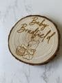 Personalised wood slice
