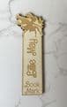 Personalised wooden book mark