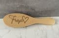 Personalised wooden brush