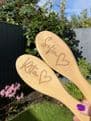 Personalised wooden brush