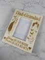 Personalised wooden memorial photo frame