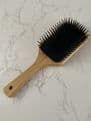 Personalised wooden paddle brush