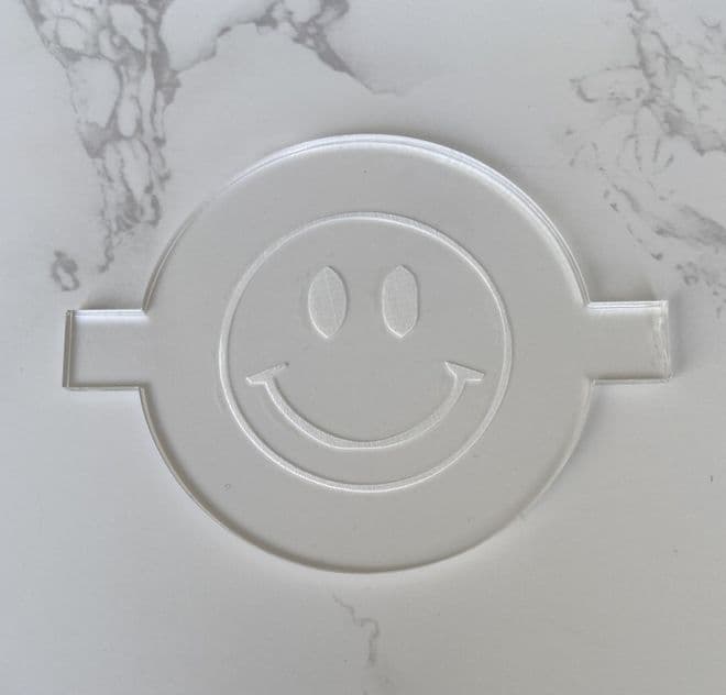 Smiley face debosser
