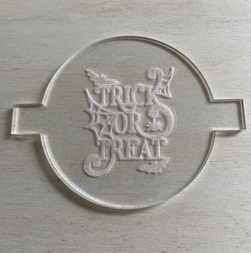 Trick or treat debosser