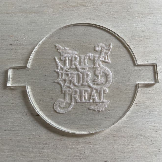 Trick or treat debosser