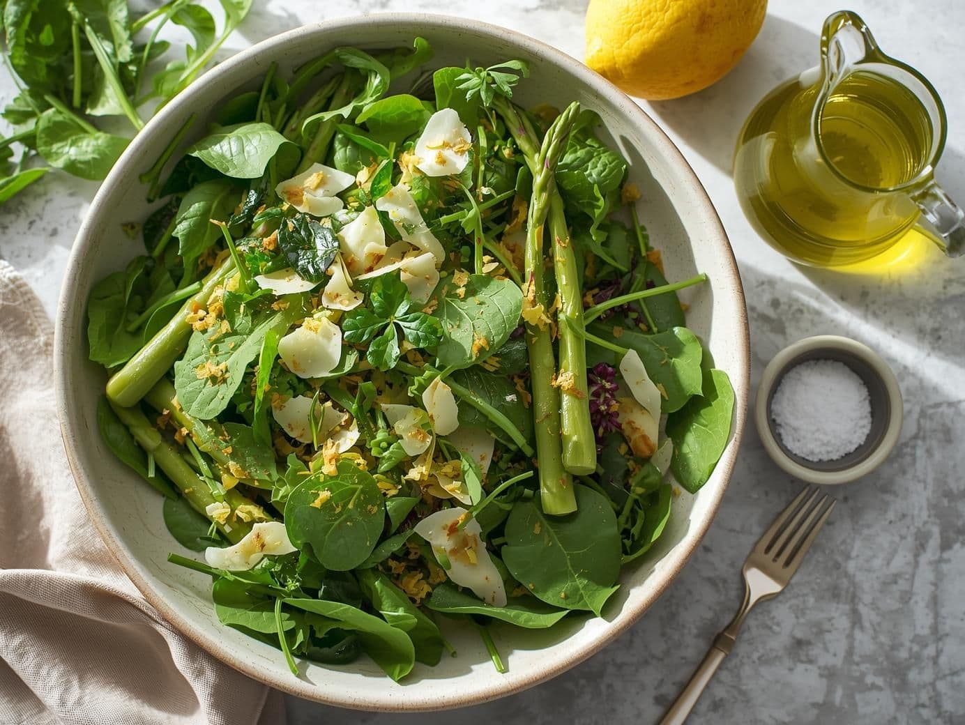 The Art of Spring Dining: Leafy salads, light lunches & the elegance of fine olive oil
