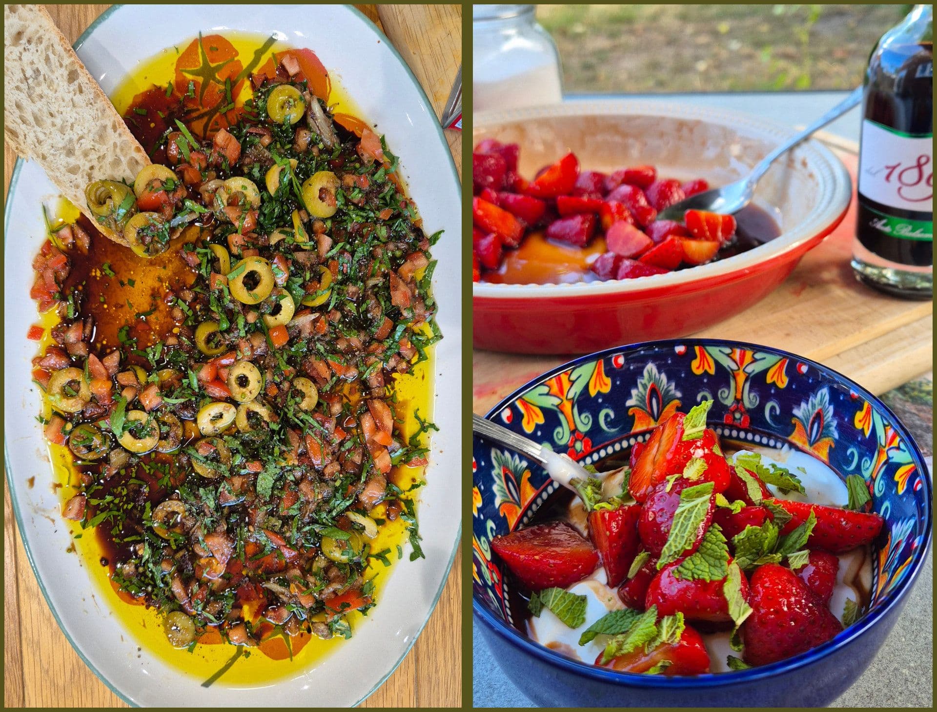 Three-course summer hosting menu