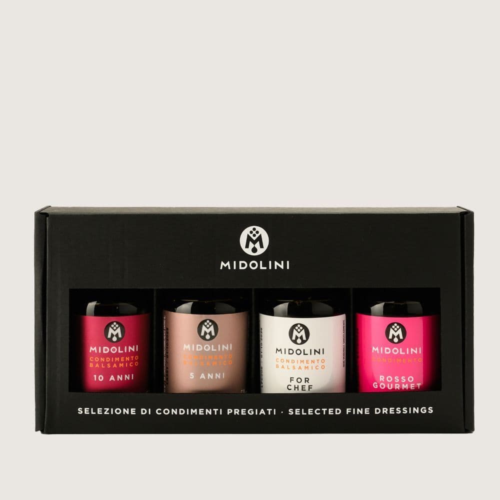Acetaia Midolini -  Balsamic Collection 4x50ml
