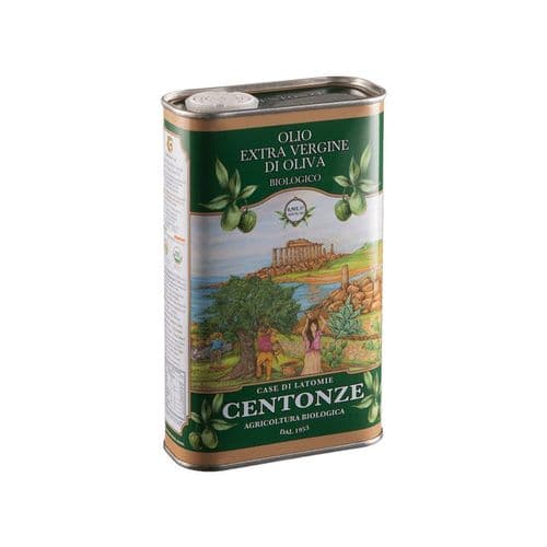 Centonze - Organic Nocellara del Belice 500ml Tin Sicilian Extra Virgin Olive Oil