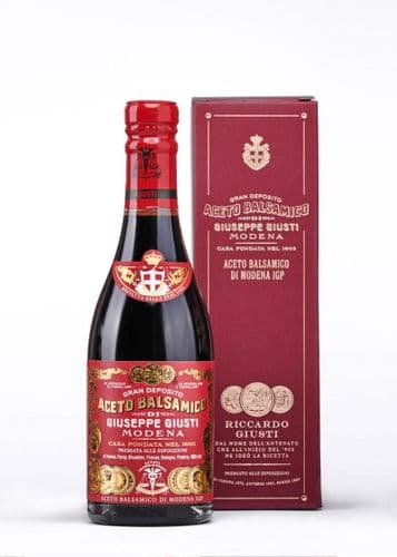 Giuseppe Giusti - Balsamic Vinegar of Modena PGI - 3 Gold Medals "Riccardo Giusti" 250ml