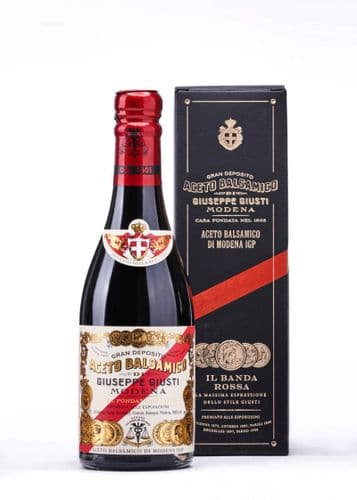 Giuseppe Giusti - Balsamic Vinegar of Modena PGI - 5 Gold Medals "Banda Rossa" 250ml