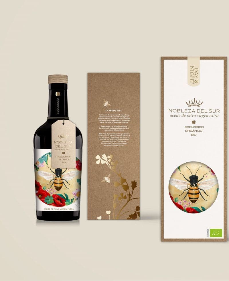 Nobleza del Sur - Early Harvest "Eco Day" Organic Picual  Extra Virgin Olive Oil 500ml with Gift Box