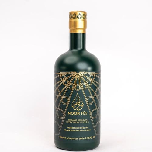 Noor Fès -  Organic Picholine Extra Virgin Olive Oil 500ml