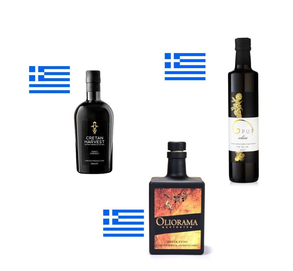 The Greek Olive Oil Flight
