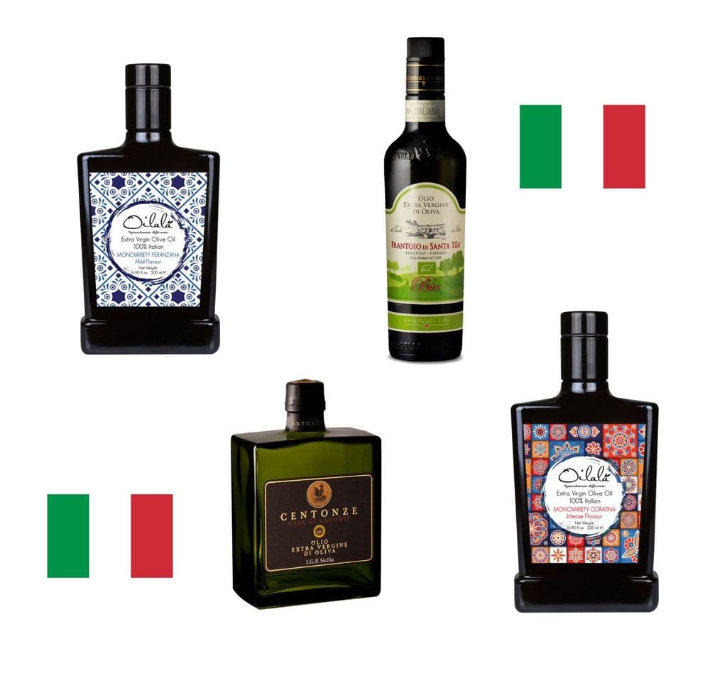 The Italian Olive Oil Flight