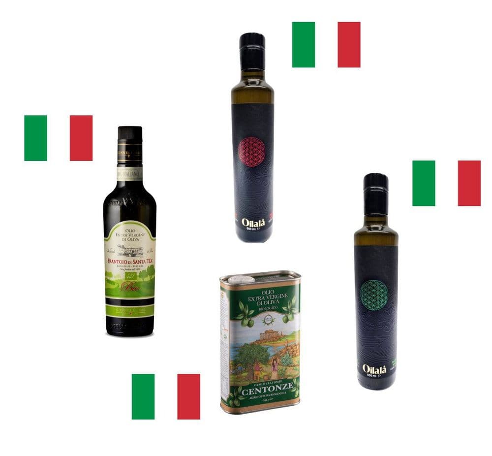 The Italian Olive Oil Flight