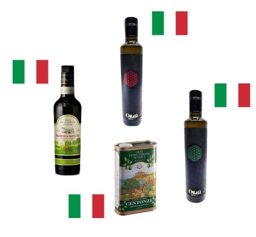 The Italian Olive Oil Flight