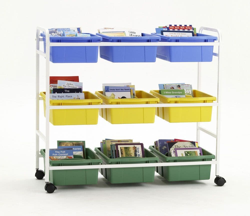 Multipurpose Cart 9 Divided Tubs