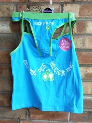 500 x Teen/Ladies 2 Piece Cami-Thong Set NOW 20 PENCE EACH!!