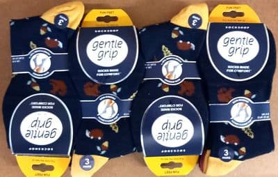 GENTLE GRIP SOLRF104G3 WOMEN'S SOCKS 4-8