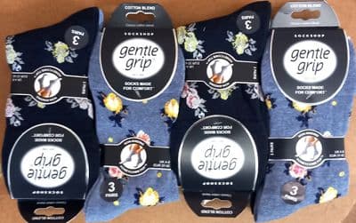 GENTLE GRIP SOLRH177G3 WOMEN'S SOCKS 4-8