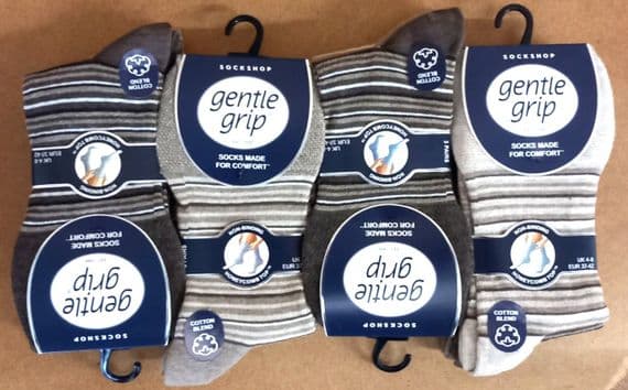 GENTLE GRIP SOLRH23153 WOMEN'S SOCKS 4-8